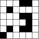 Cruciverba 6x6 schema 12