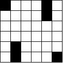 Cruciverba 6x6 schema 78